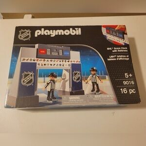 Playmobil Nhl Score Clock With 2 Referees 9016